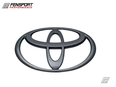 Emblem Badge - Front - Black - Genuine Toyota 75314-14010 - Supra JZA80 & MR2 SW20